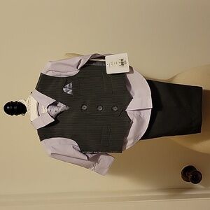 NWT: Starting Out 4 Piece Baby Boys Suit Set